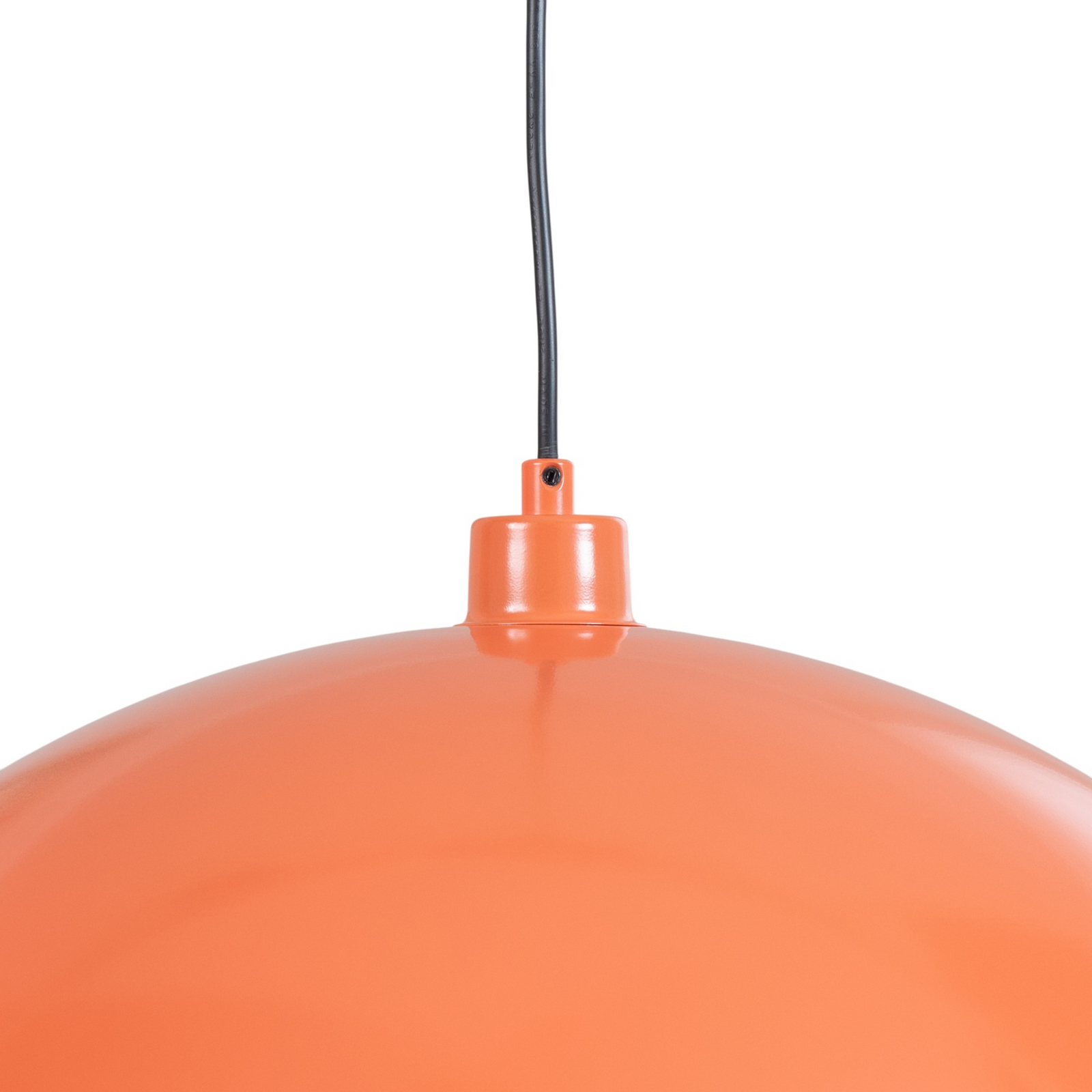 Hengelampe Kure, oransje, metall, Ø 60 cm, E27 Hengelampe Kure, oransje, metall, Ø 60 cm, E27