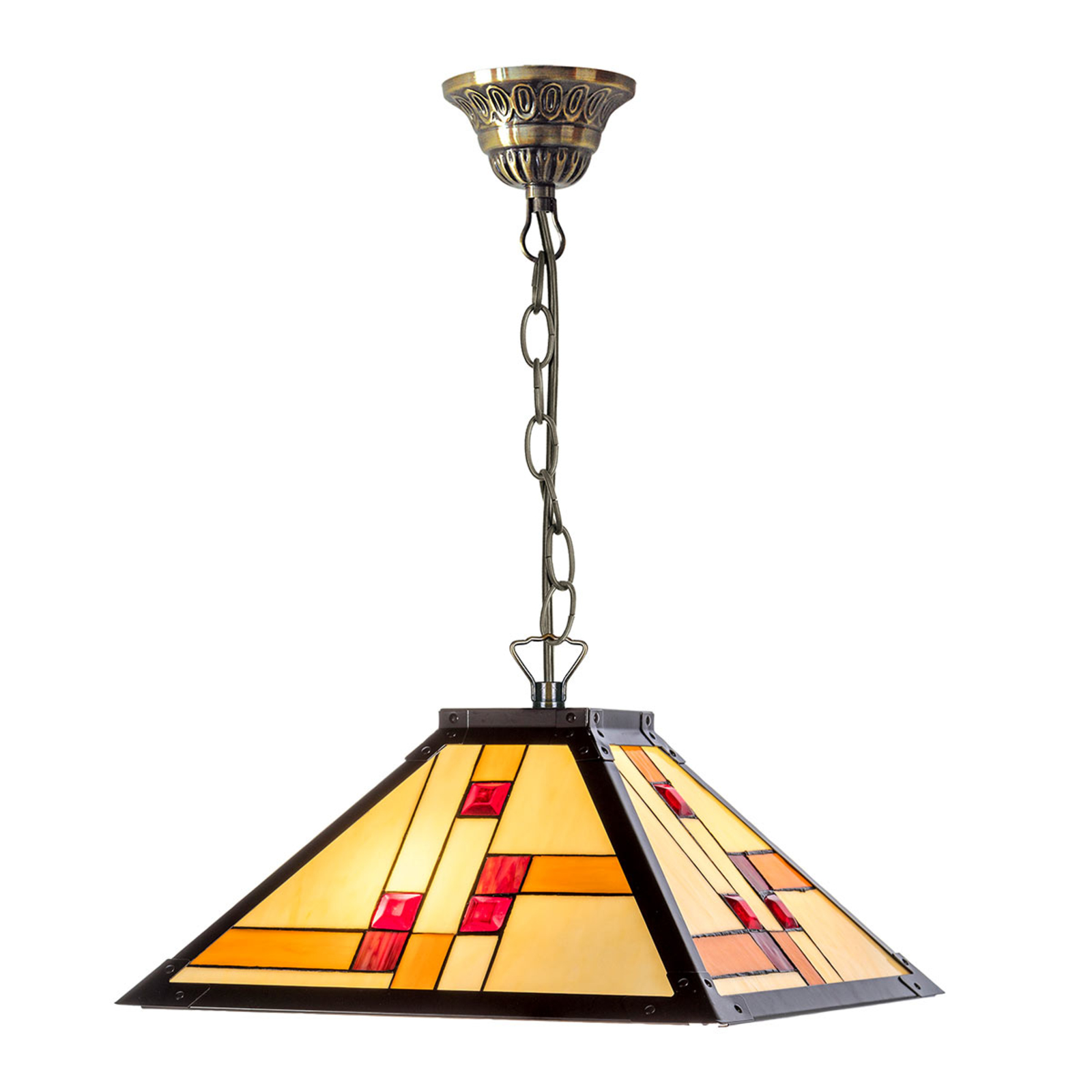 Lampa wisząca KT1836-40+C2 w stylu Tiffany