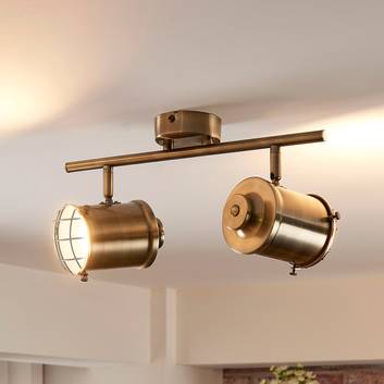 2-flammiger LED-Strahler Ebbi