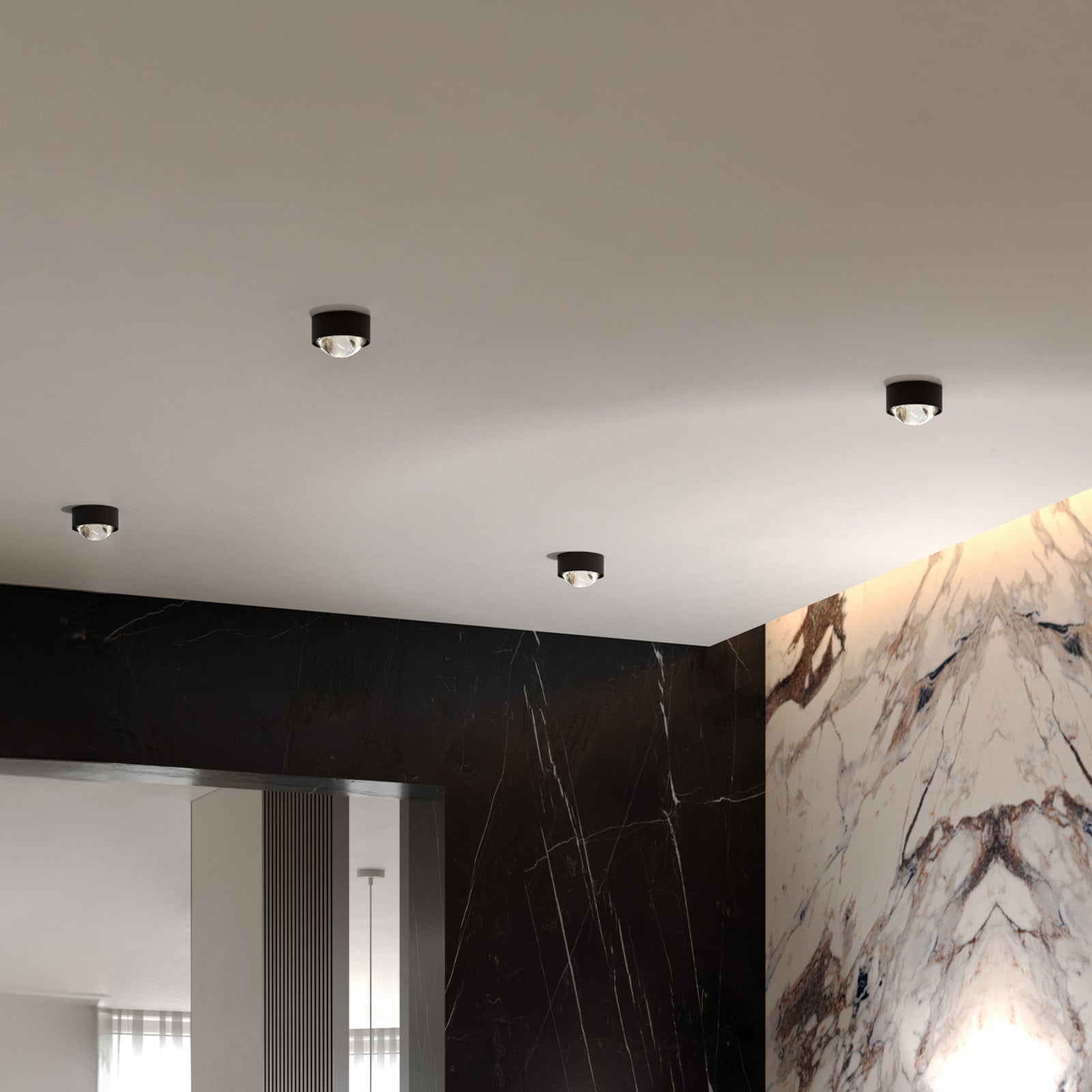 Top Light Lumina de perete Puk One filtru de culoare magenta + albastru - Design