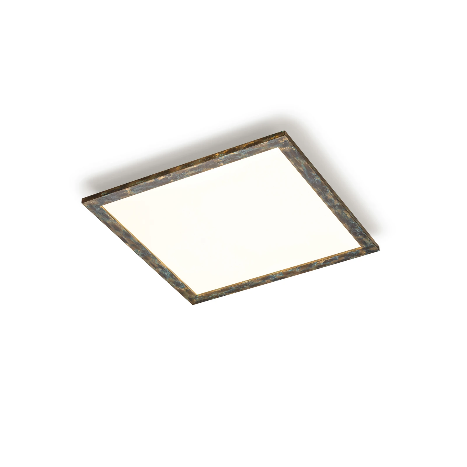 Panel Quitani Aurinor LED, zlatá patina, 68 cm