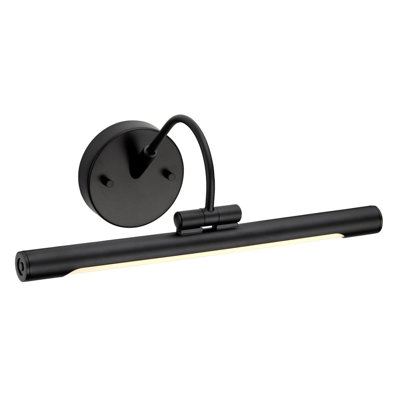 LED picture light Alton in black, 39 cm