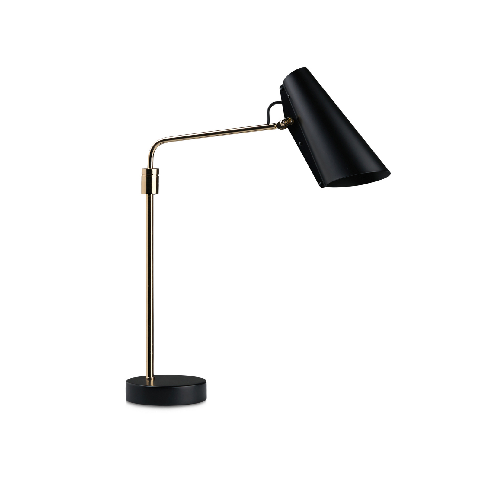 Birdy Asztali Lámpa Swing Black/Brass - Northern