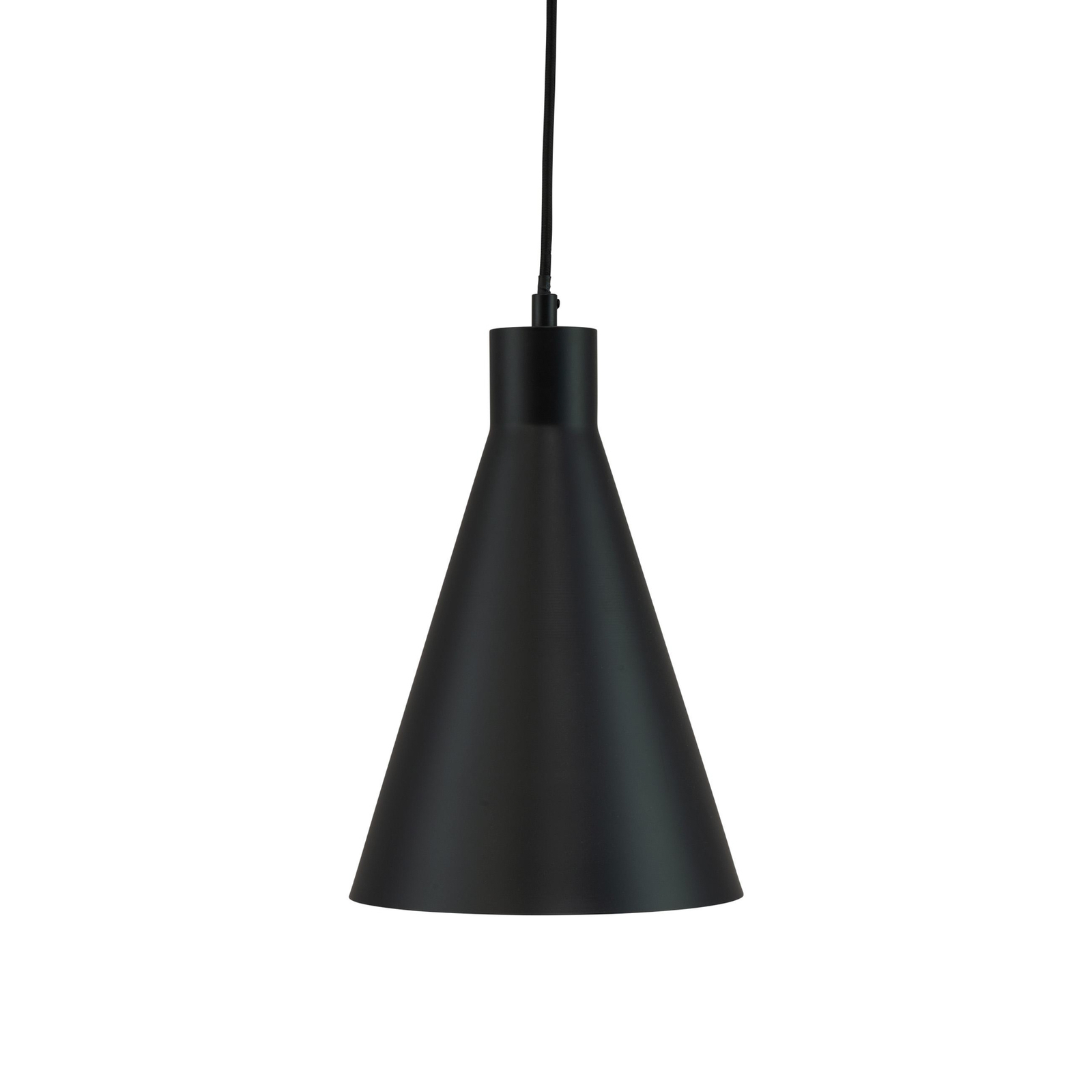 Dyberg Larsen Miles hanging light, black, Ø 20 cm, metal