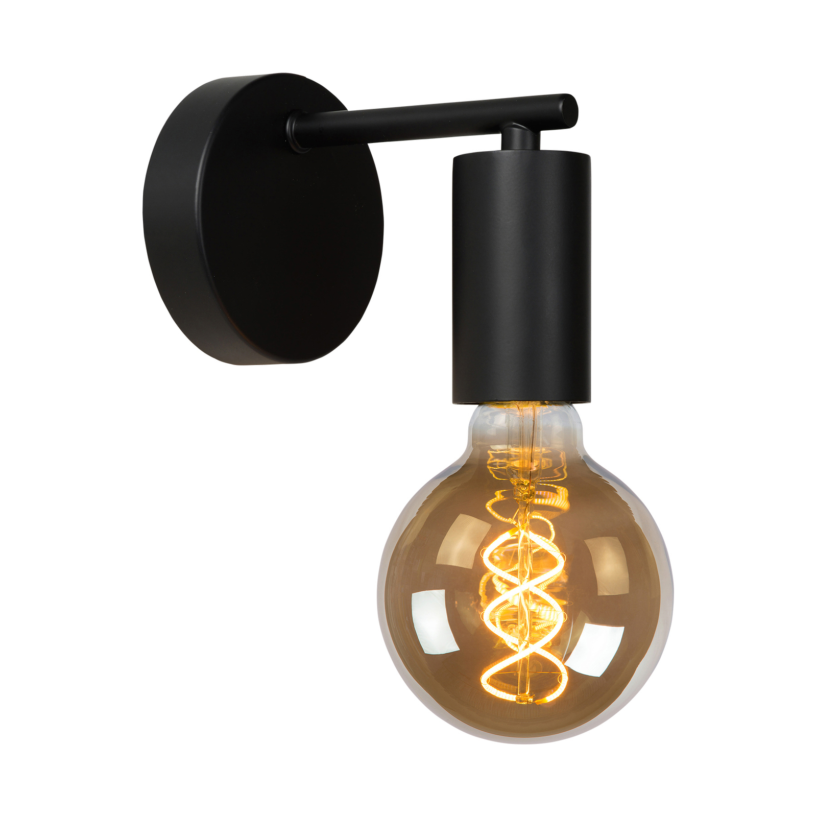 Wandlamp Leanne, zwart