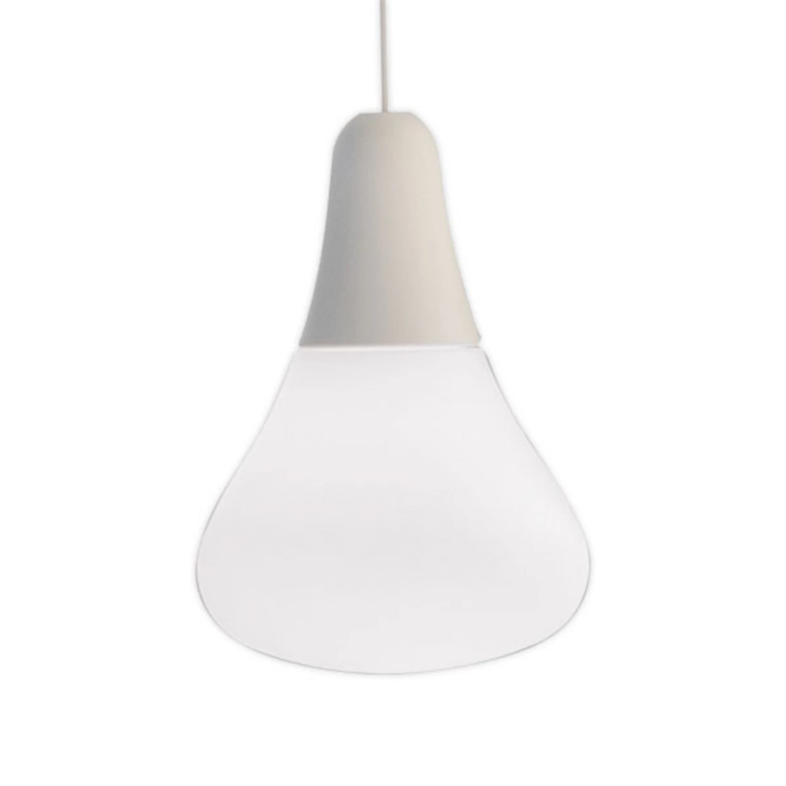 Martinelli Luce lámpara colgante Ciulifruli, blanco, polietileno