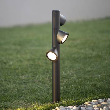 Martinelli Luce Bruco gadelampe, 3 lyskilde, 93 cm