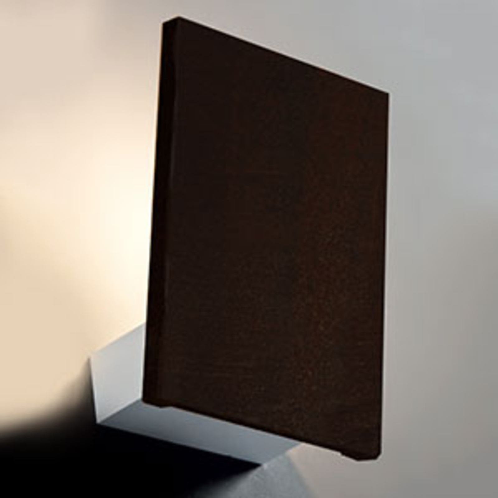 Exenia Corten steel wall light Flat with LED, for Living / Dining Room, metal, 18 W, energy efficiency: A+, W: 16 cm, H: 19 cm