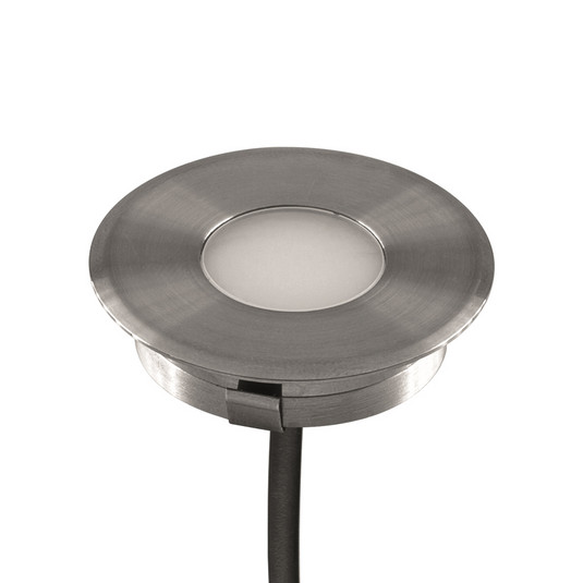 EVN L67100602 Bodeneinbauleuchte, Ø 4,5 cm, 3.000K