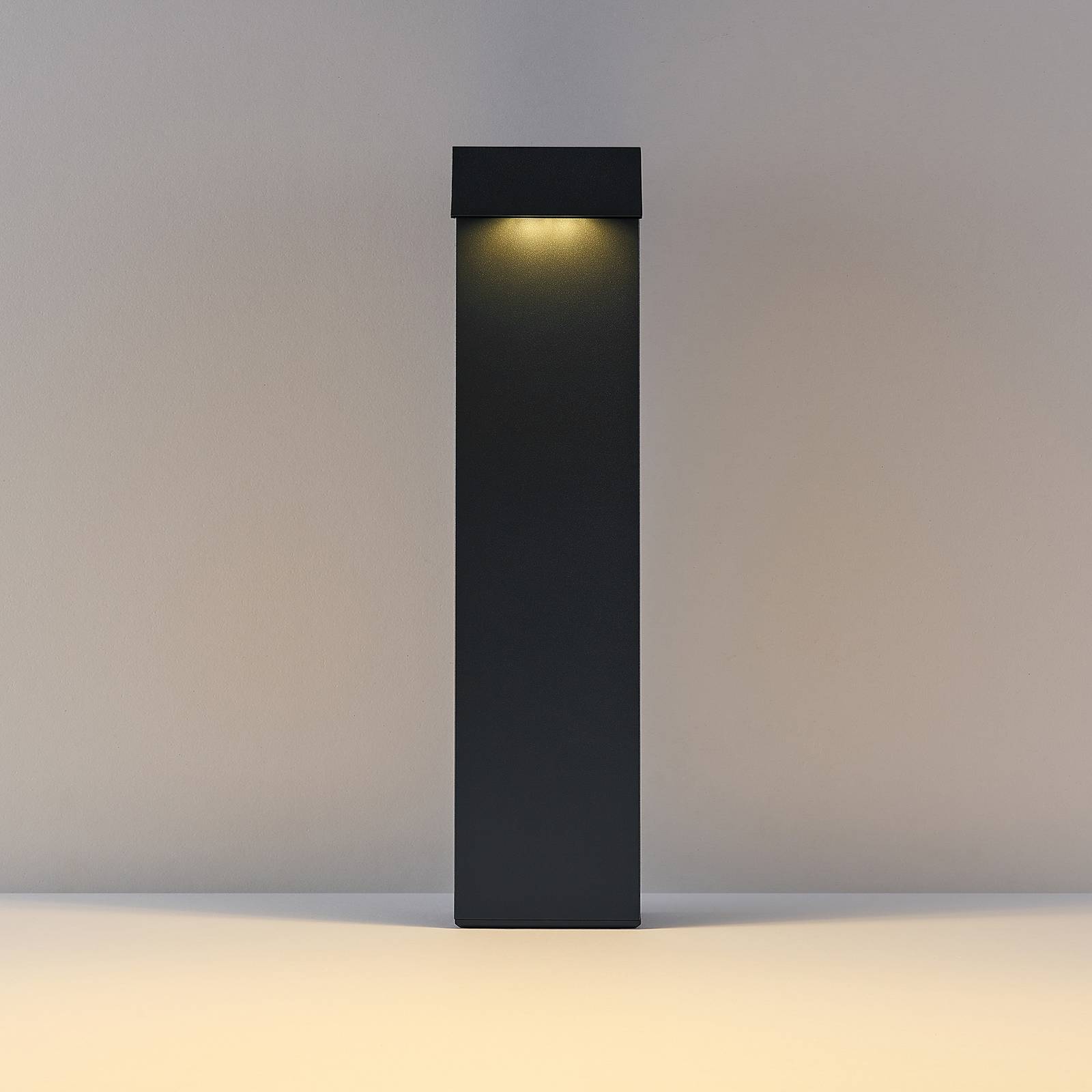 Molto Luce Ato Led Path Light, Height 45 Cm, On/Off, Anthracite, Ip65, Metal