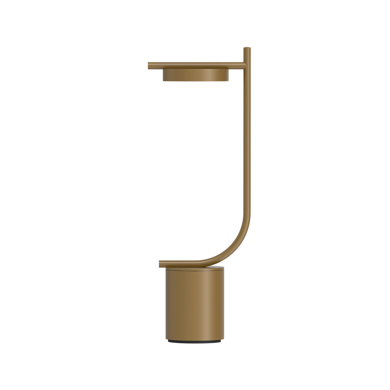 GRUPA LED namizna svetilka na baterije Igram, medenina, 40 cm, IP44 - Dnevna soba / jedilnica - Dizajn - Aluminij
