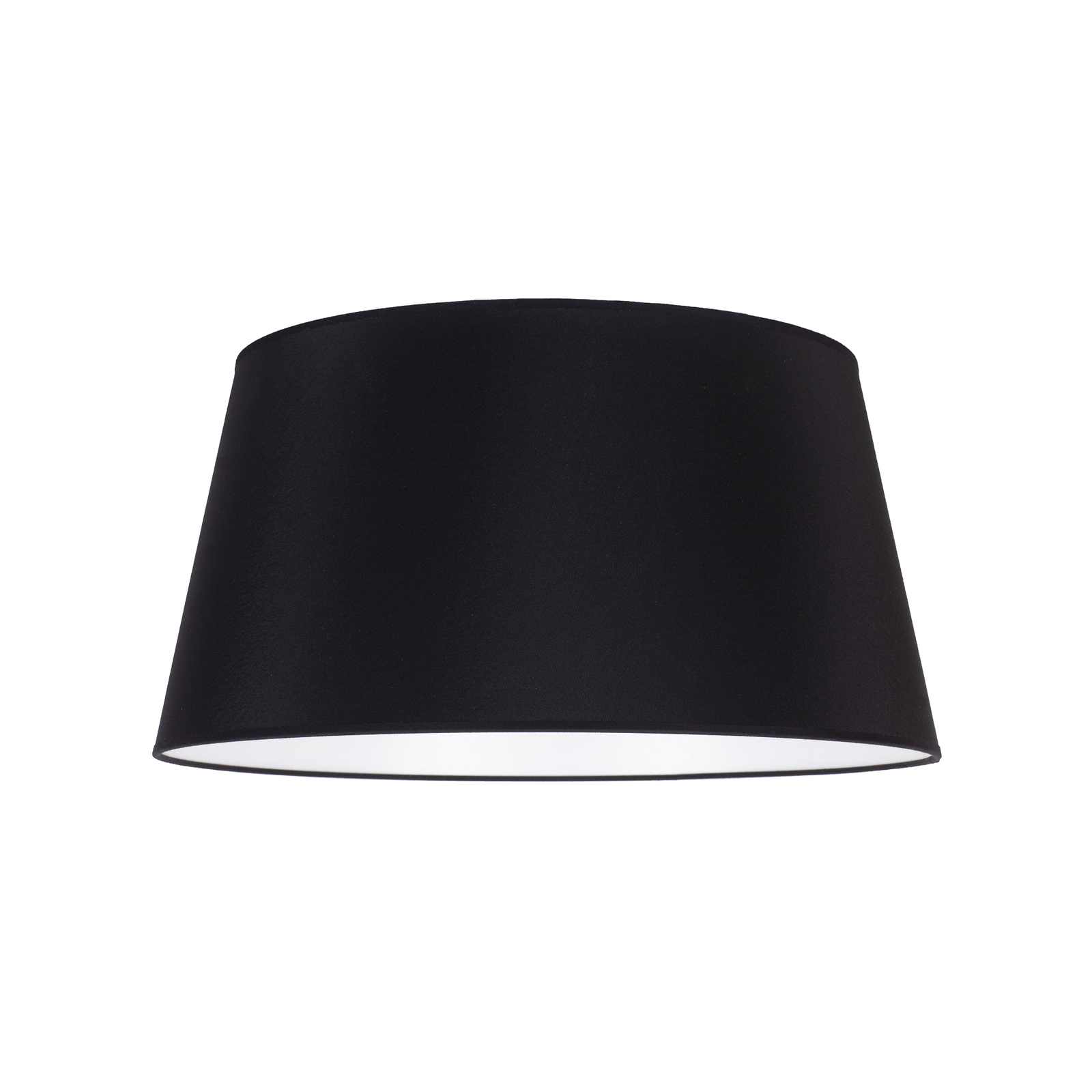 Cone lampeskærm, højde 25,5 cm, sort chintz