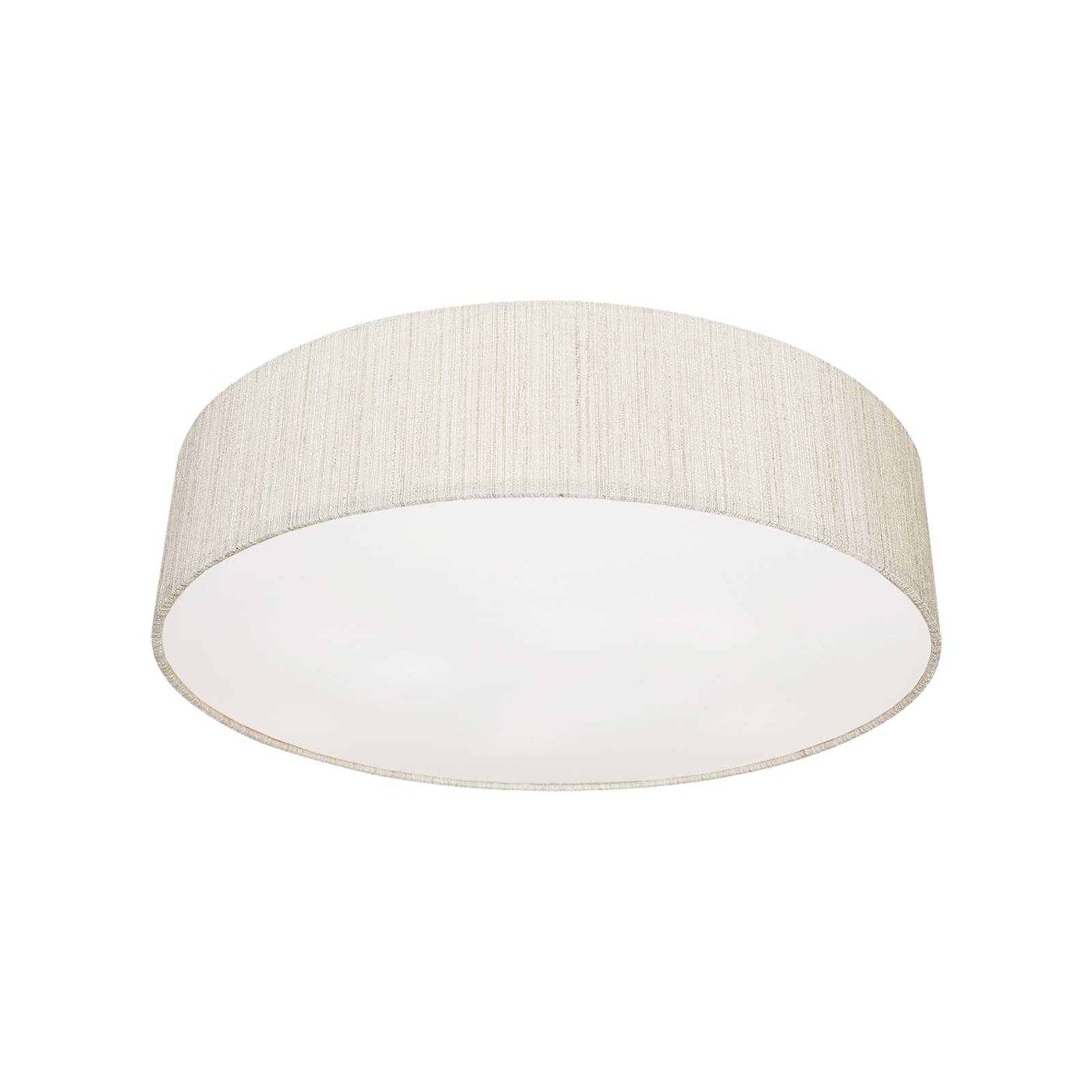 Plafondlamp Turda, Ø 50 cm, wit