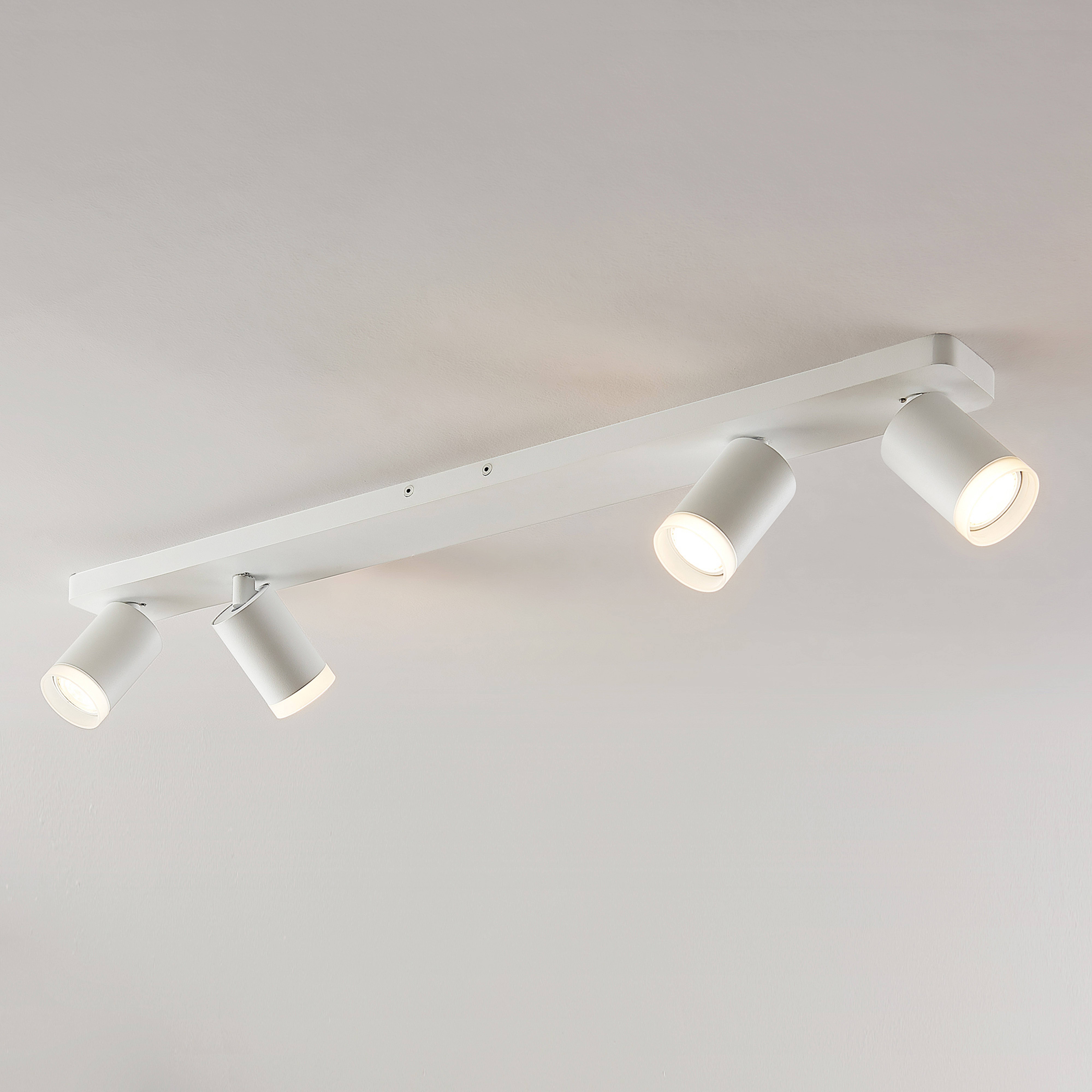 Arcchio Efilius spot pour plafond, blanc, 4 lampes