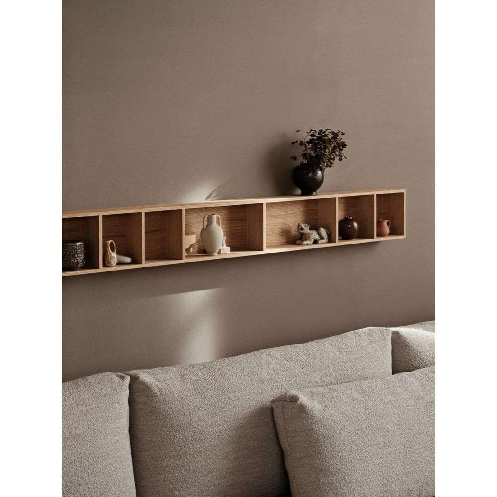 Bon Shelf Long Oiled Oak - ferm LIVING