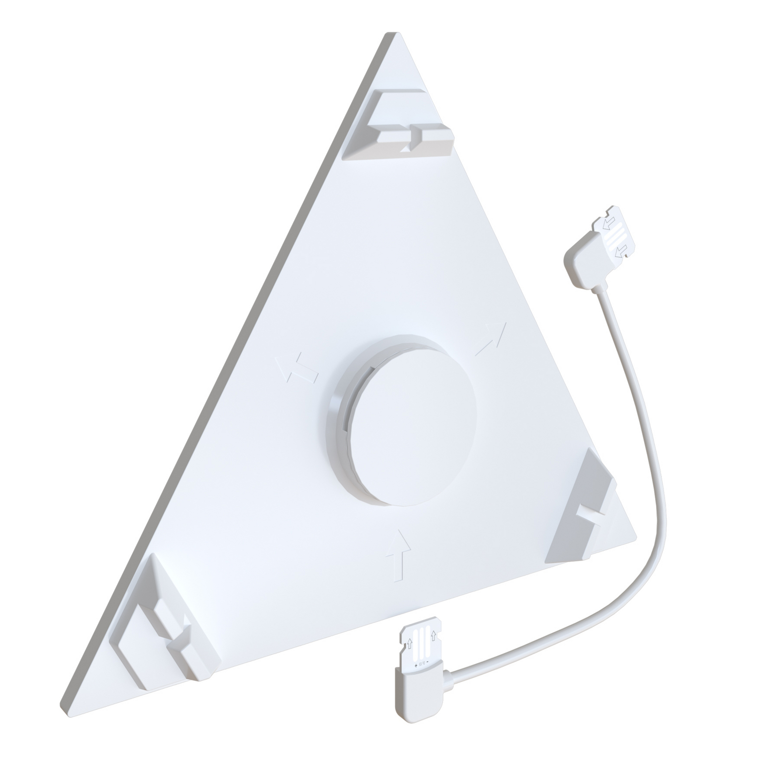 Applique murale LED intelligente Calex TRIANGLES, 9 pièces, RGBW, à intensité Applique murale LED intelligente Calex TRIANGLES, 9 pièces, RGBW, à intensité