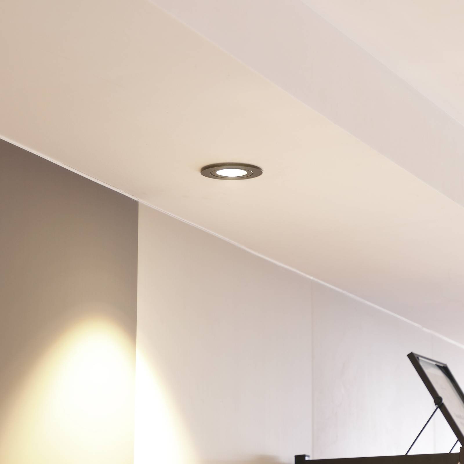 E-shop Arcchio LED stropné svietidlo Jyra, čierne, 2 700 K