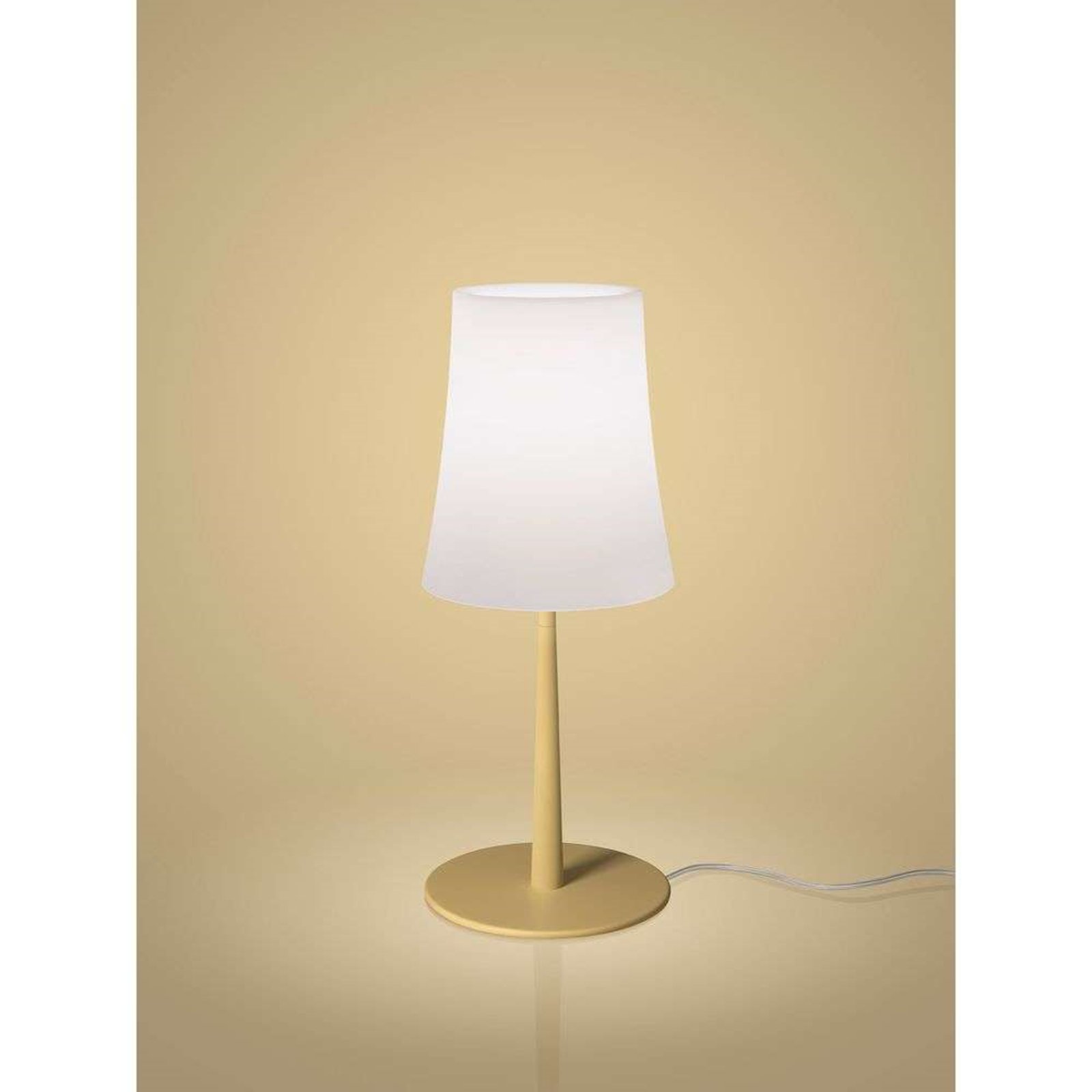 Birdie Easy Lampă de Masă Opaque Yellow - Foscarini