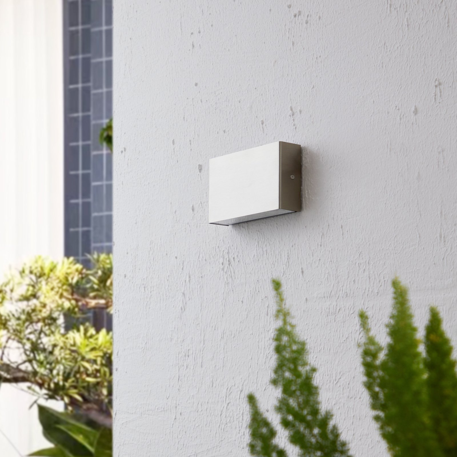 Karline Outdoor Wall Lamp 8W Steel - Arcchio