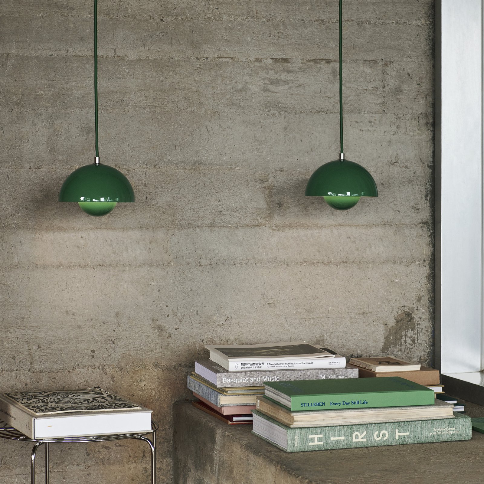 Flowerpot VP10 Pendelleuchte Signal Green - &Tradition