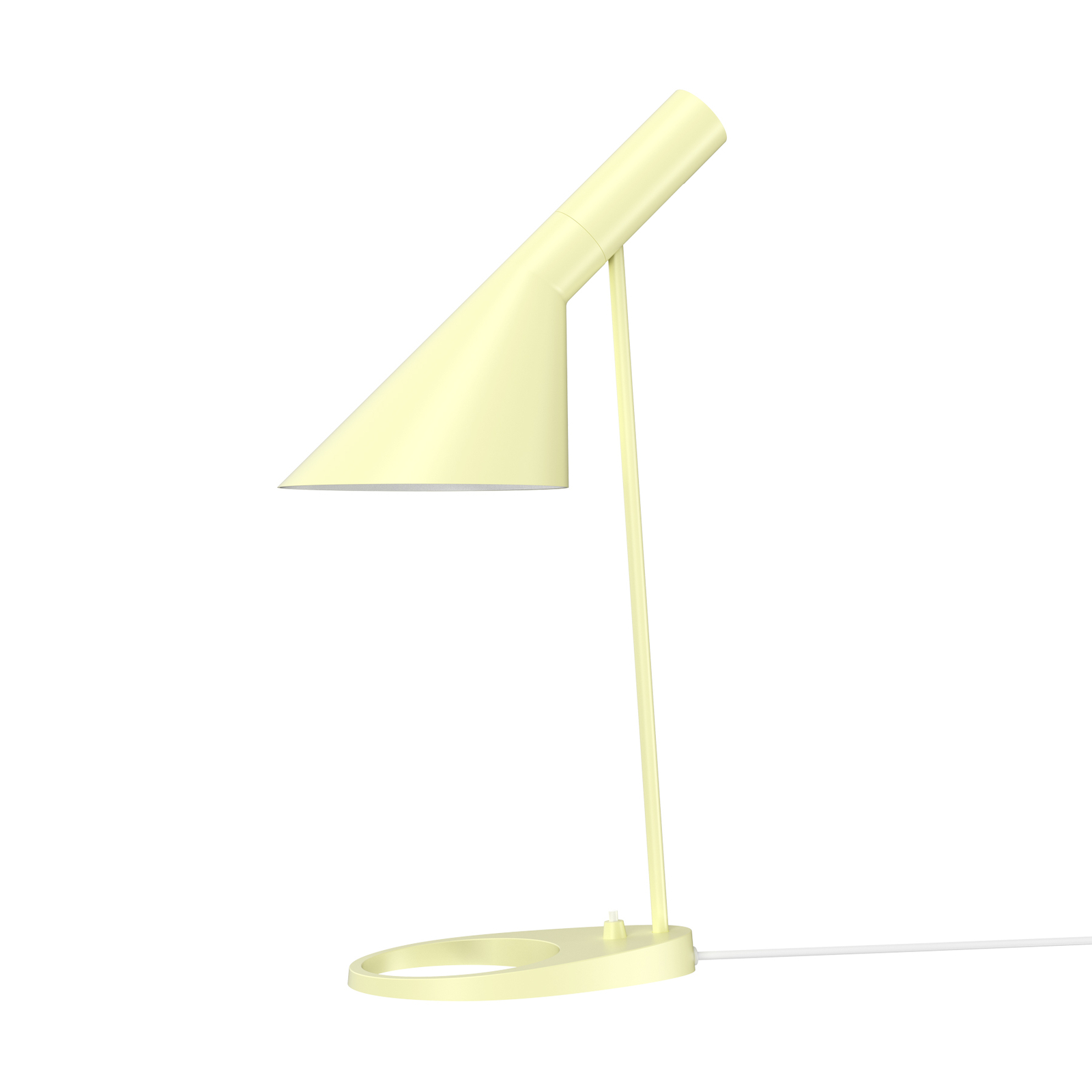 Louis Poulsen AJ Mini dizájner asztali lámpa sárga