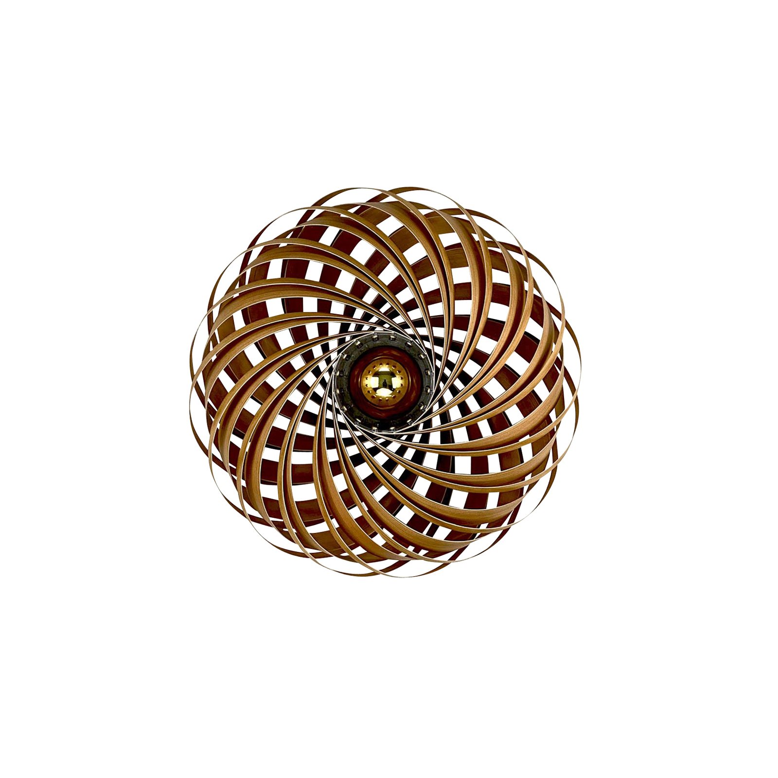 Gofurnit Veneria wandlamp, kersen, Ø 50 cm