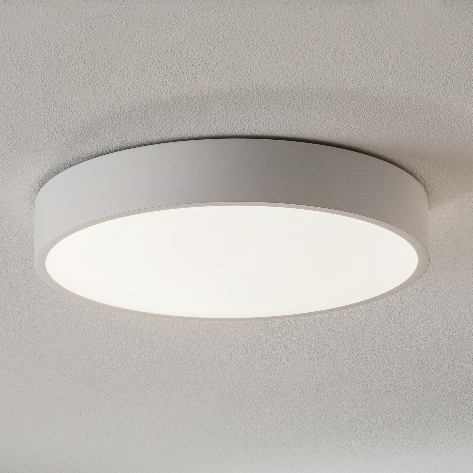BEGA Planeta ceiling lamp DALI 3,000K white Ø 50cm