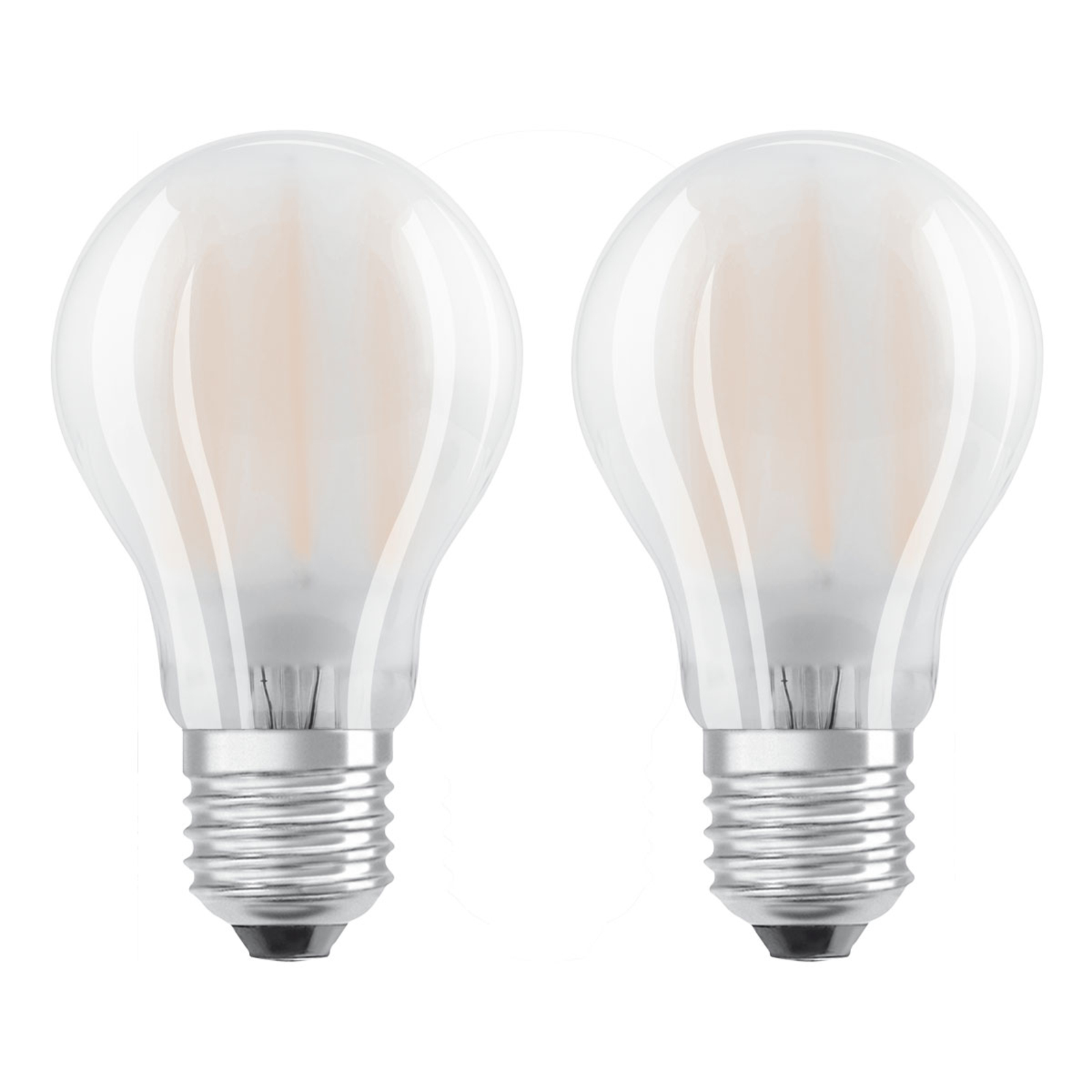 Portret duisternis Gelukkig OSRAM LED lamp E27 4W warmwit 2 per set | Lampen24.nl