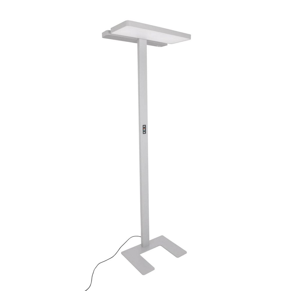 Aila Lampa Podłogowa Silver/White - Arcchio