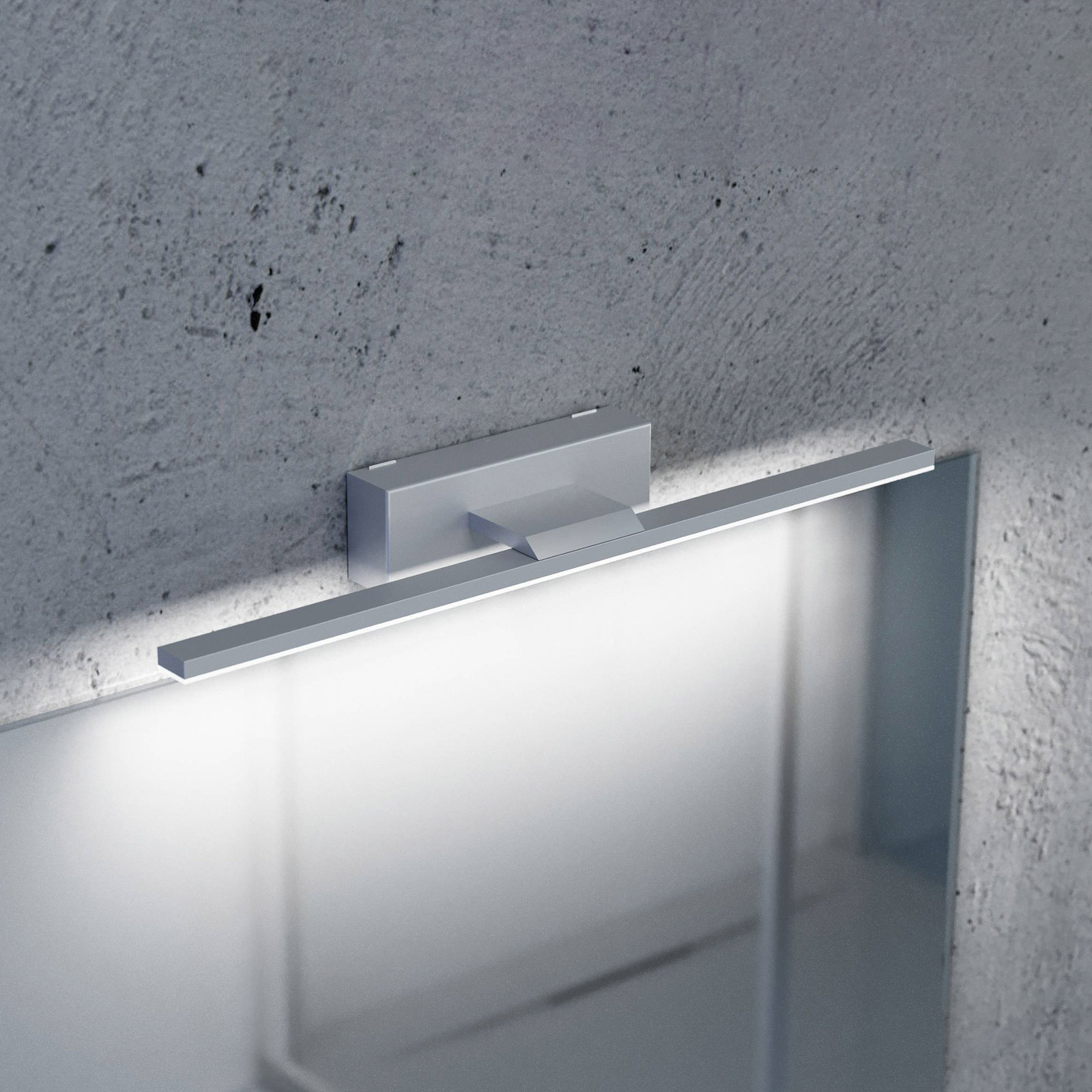 LED-vägglampa Miroir 40 cm aluminium 4 000 K