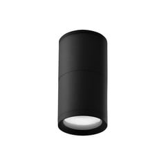 Egger DLS faretto CL 15, nero, Ø 9 cm, alluminio, IP44