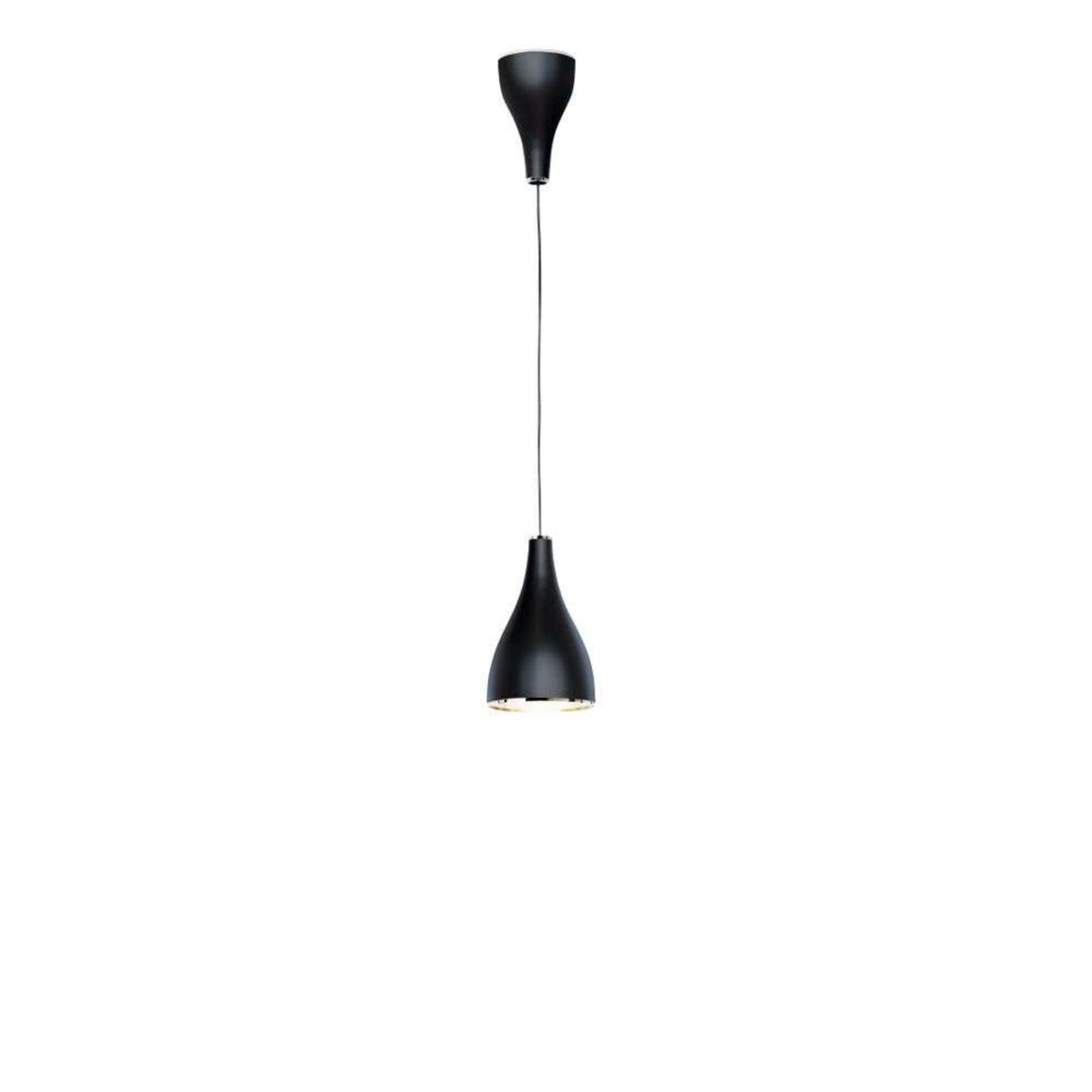 One Eighty Regolabile Lampada a Sospensione L Nero - Serien Lighting