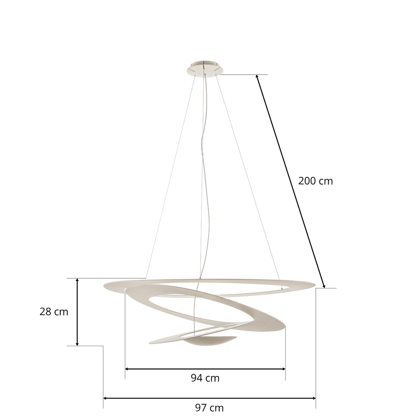 Pirce Závěsné Světlo - Artemide