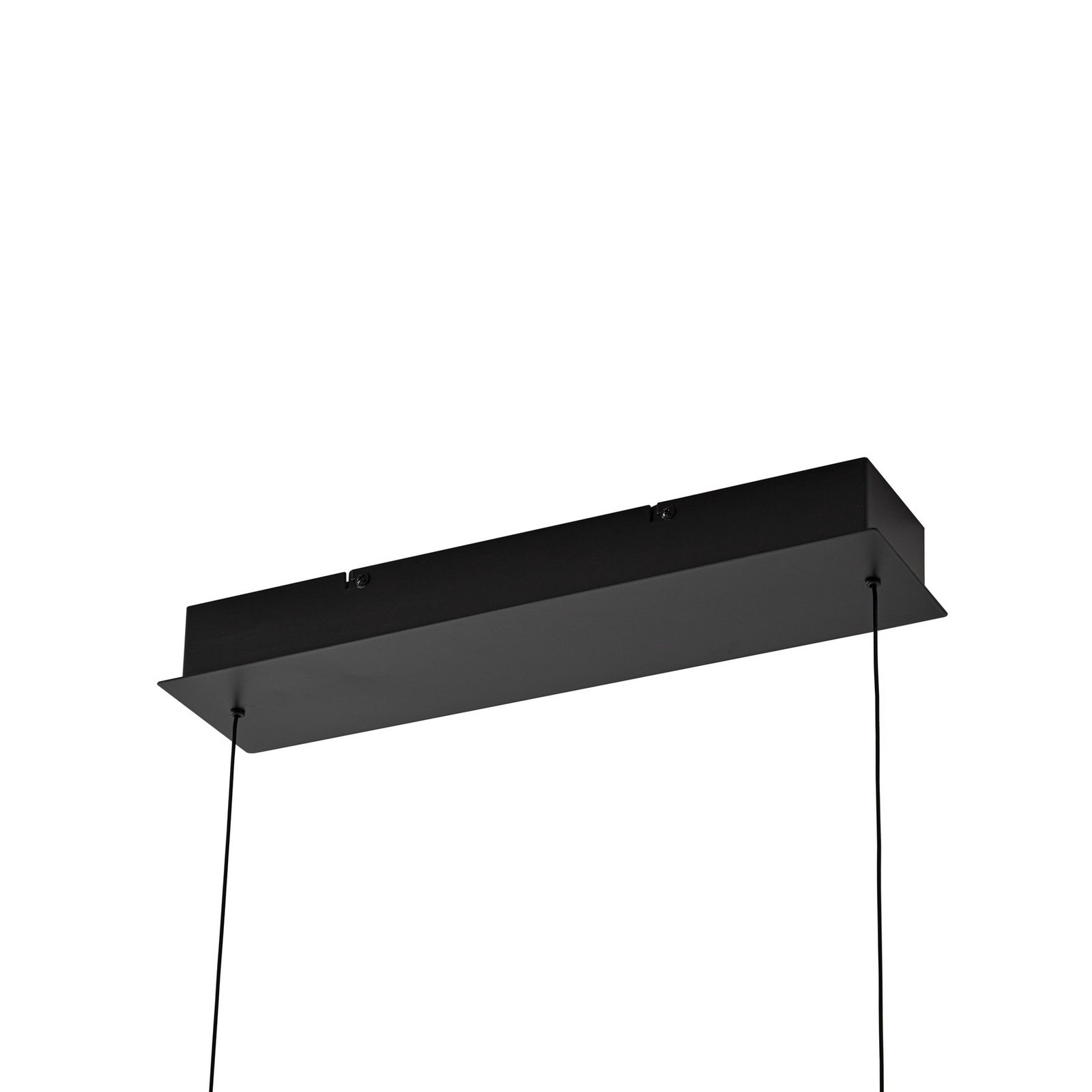 Lucande Emara LED pendant light, light wood, oak, CCT