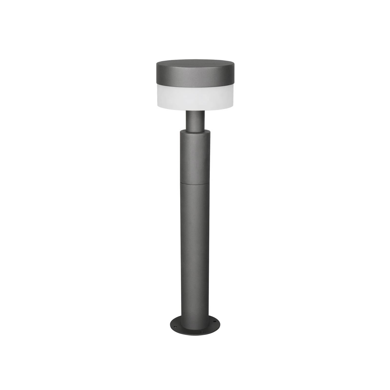 LED-Sockelleuchte Mackenzie, Höhe 50 cm, anthrazit, Aluguss