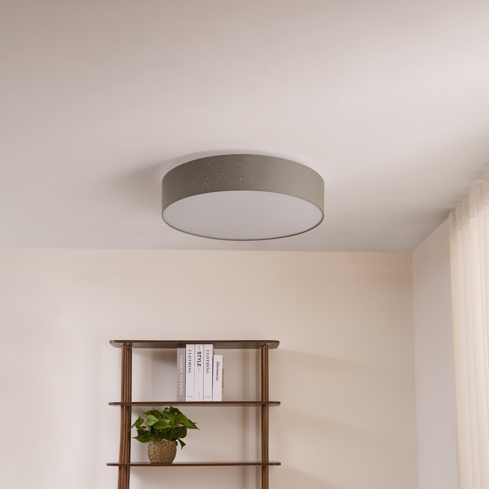 Ellamina LED Taklampe Ø60 Light Grey - Lindby