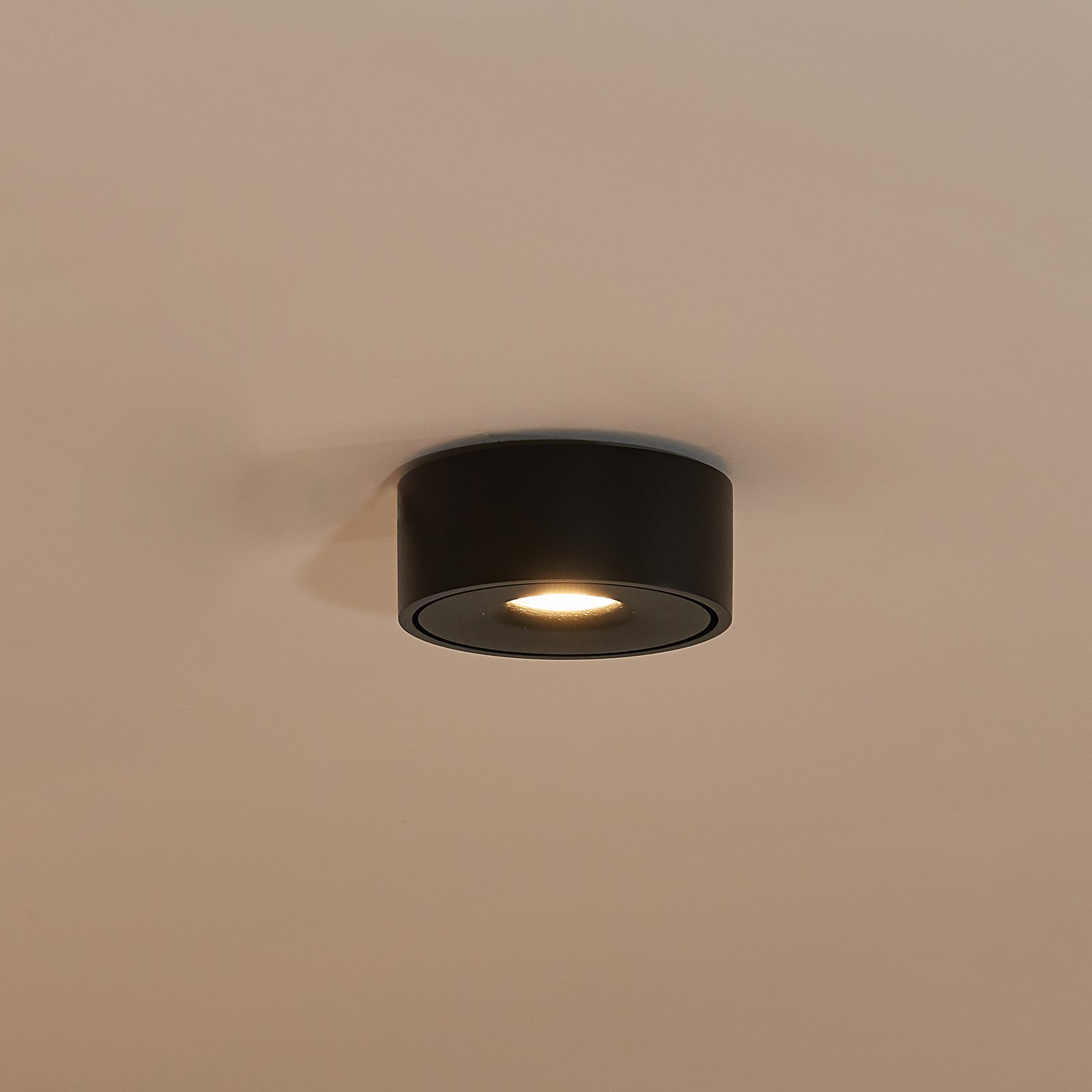 Arcchio Ranka LED-Deckenlampe, schwarz