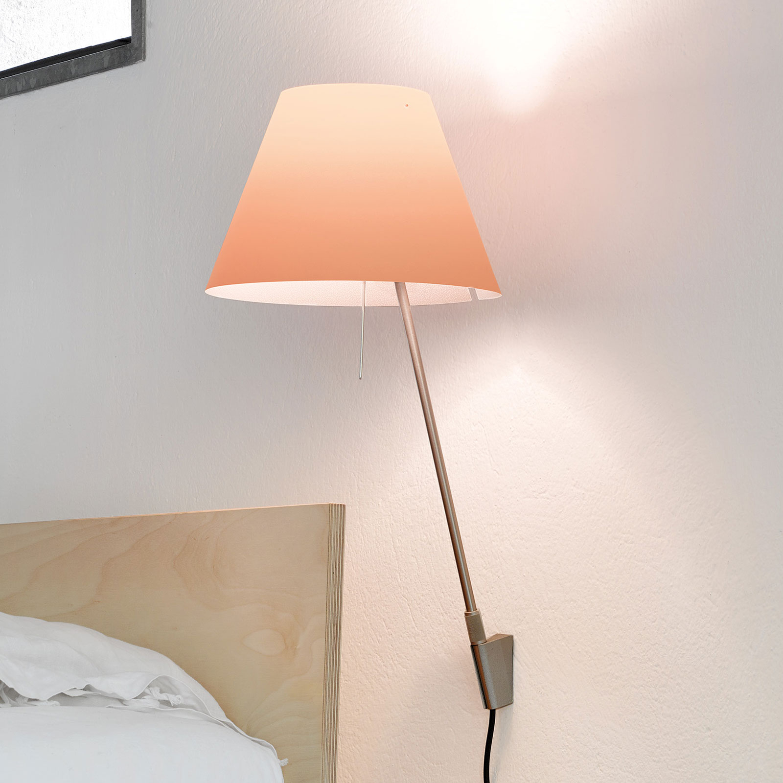 Luceplan Costanzina vegglampe i aluminium