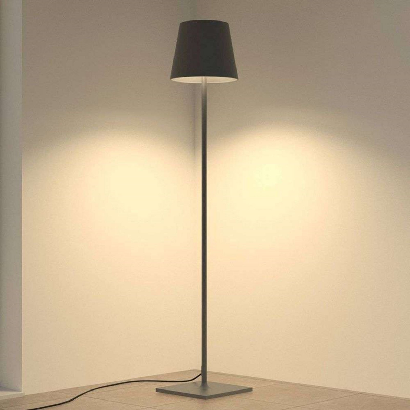 Andrei Buiten Vloerlamp Dark Grey - Lucande