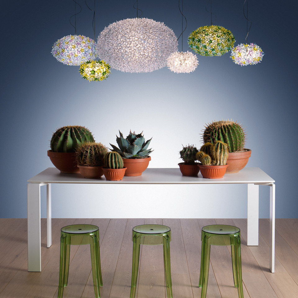 Kartell Bloom Taklampa S2, brons / antikmässing från Kartell