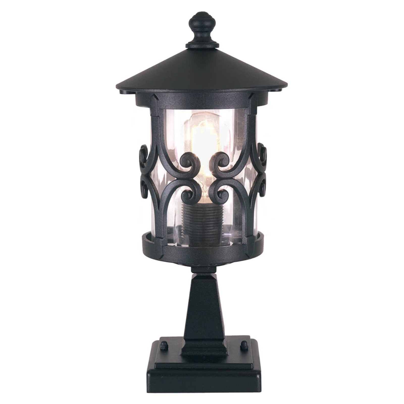Dekorativ sockellampa Hereford