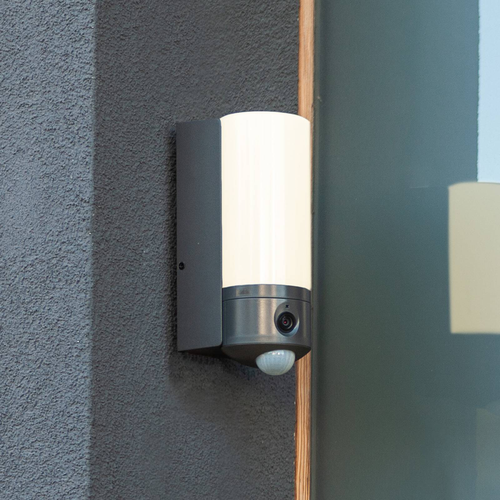 Zdjęcia - Kamera do monitoringu Lutec connect Kinkiet zewnętrzny LED Pollux czujnik kamera 