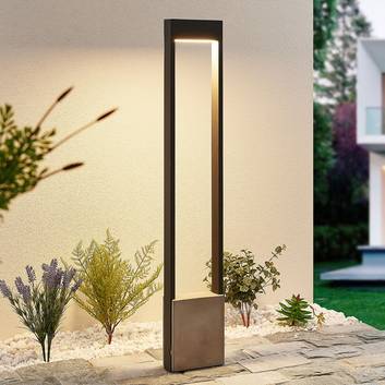 Lucande Tekiro LED-veilampe, betong, 100 cm