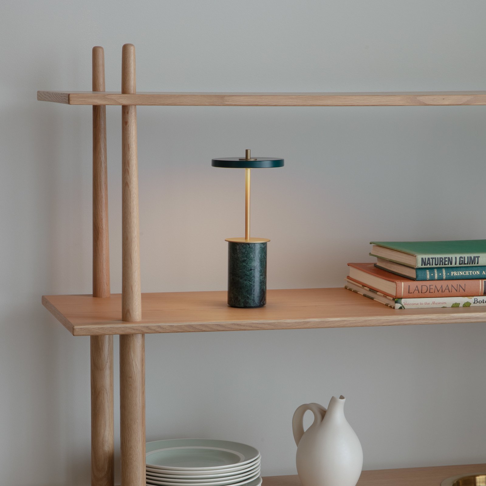 Asteria Move Prijenosni Stolna Lampa Mini Green Marble - UMAGE