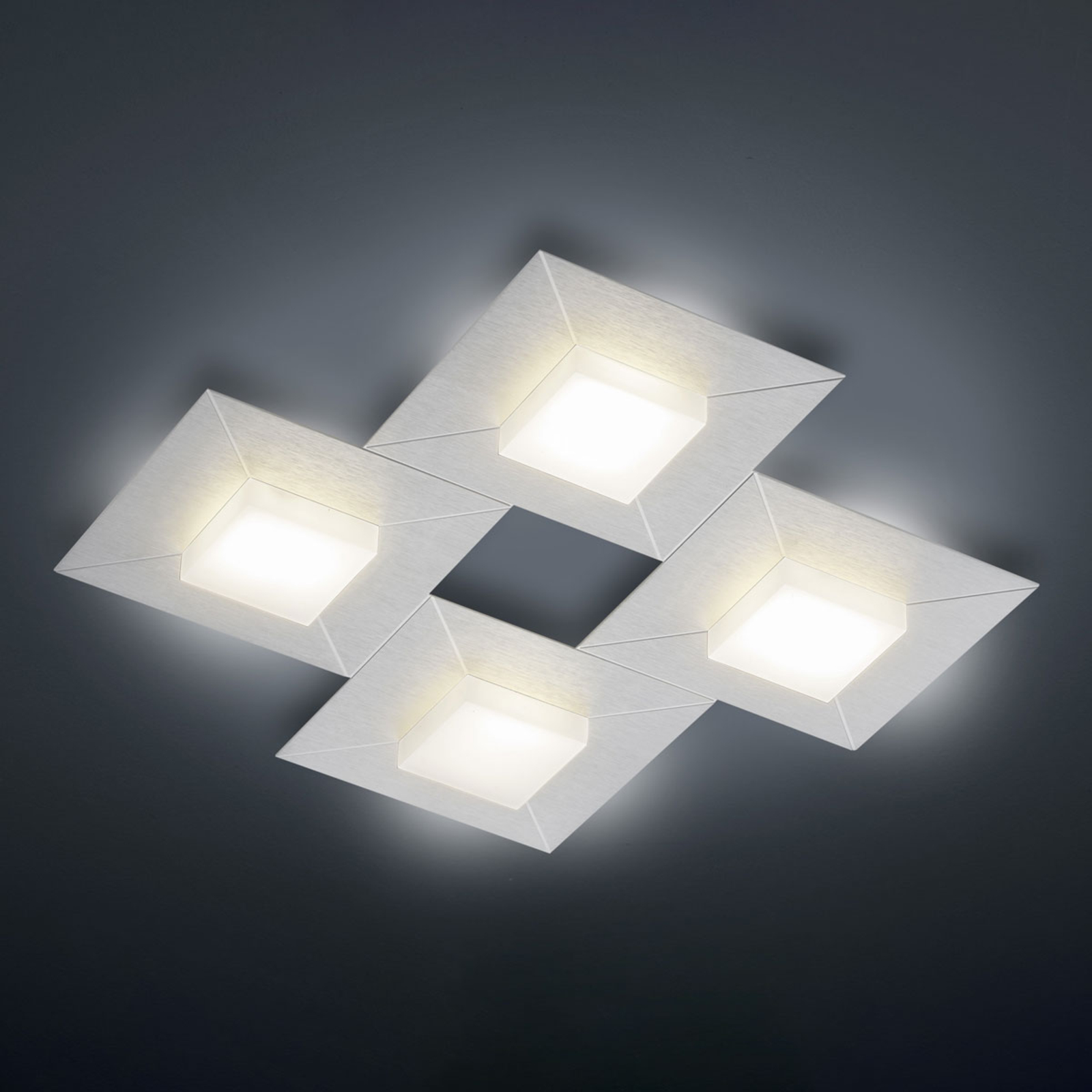 BANKAMP Diamond Deckenleuchte 42x42cm