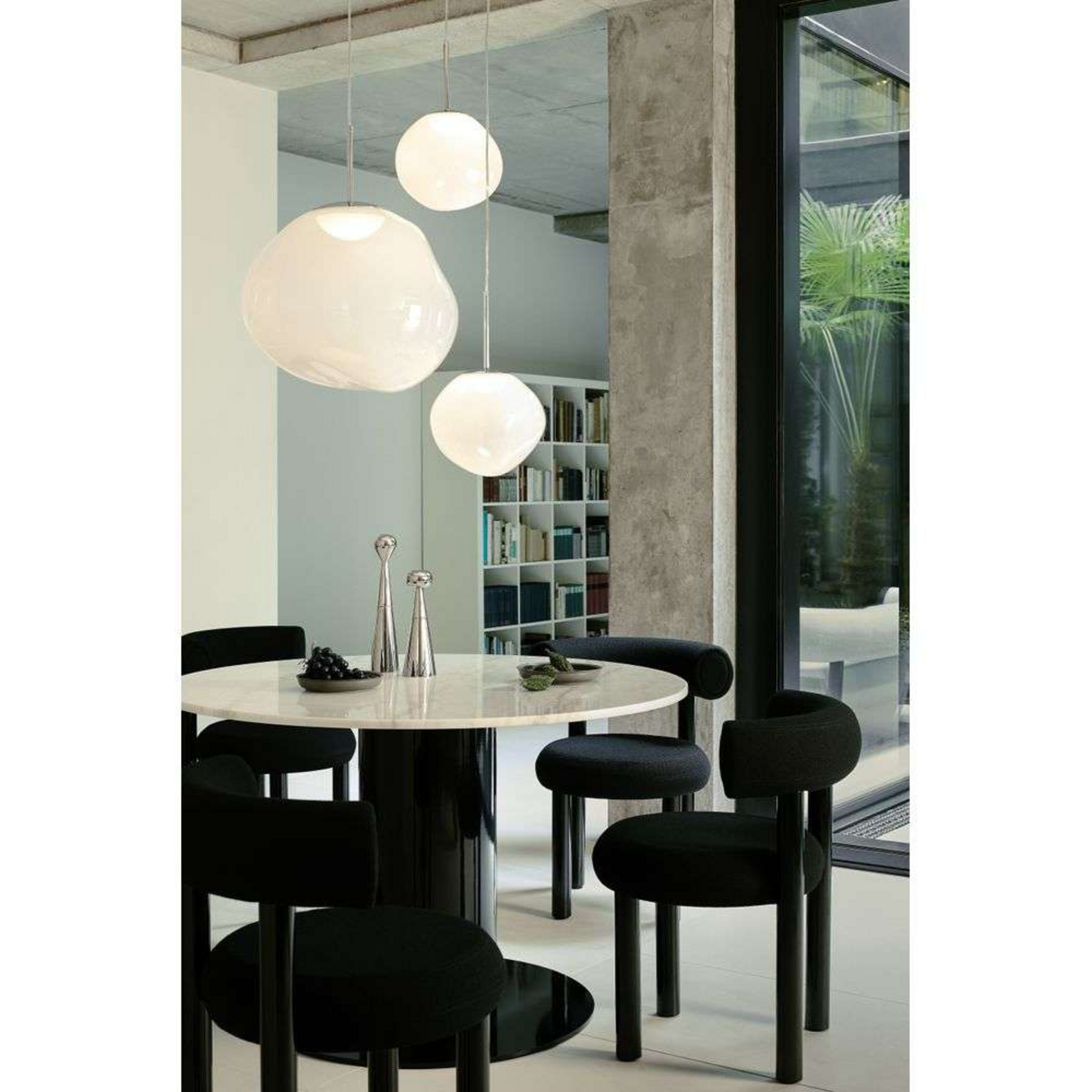 Melt Függőlámpá Opal/Silver - Tom Dixon