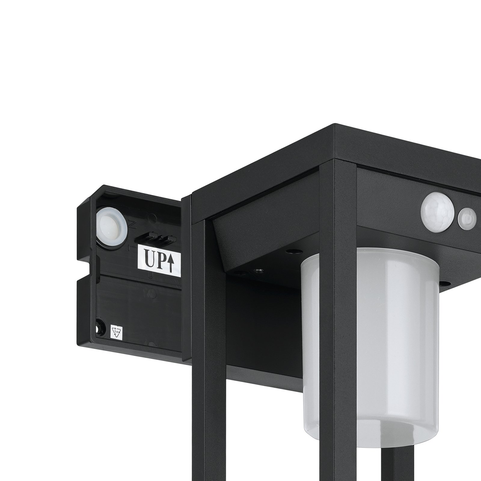 Aplique de exterior LED solar Martano con sensor