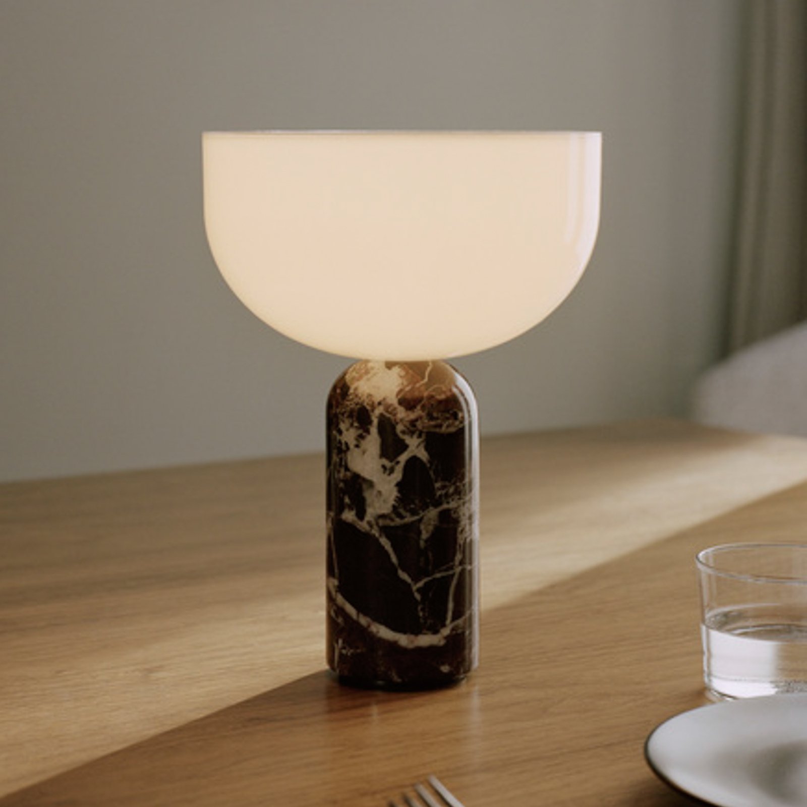 Kizu Portable Lampe de Table Dark Red - New Works