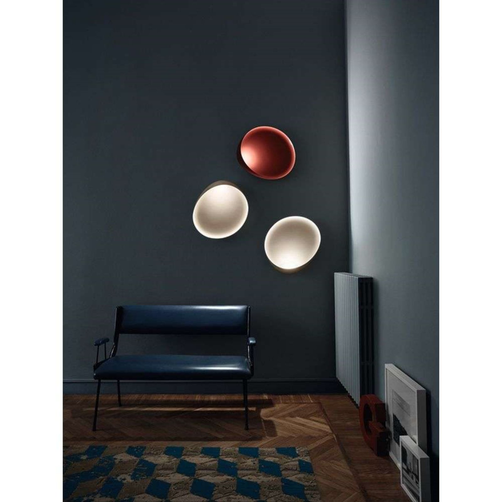 Lake Applique da Parete Rosso - Foscarini