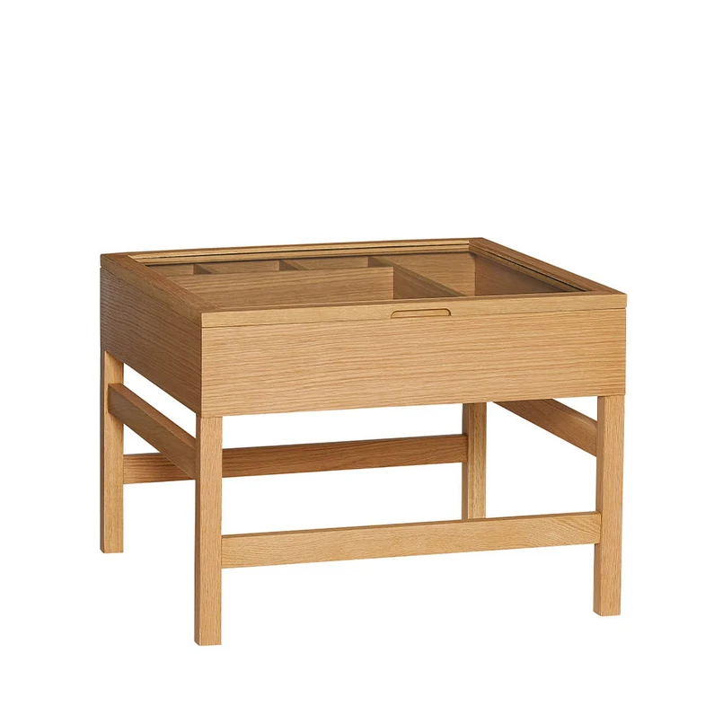 Produktfoto för Hübsch - Glitz Coffee Table - Soffbord - Natural - 60x60xh45cm